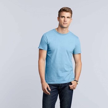 Round Neck SkyBlue Tee